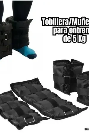 Nuovo Arrivo Pesas Muñequeras Tobilleras Peso de 5 Kg Pack 2 und