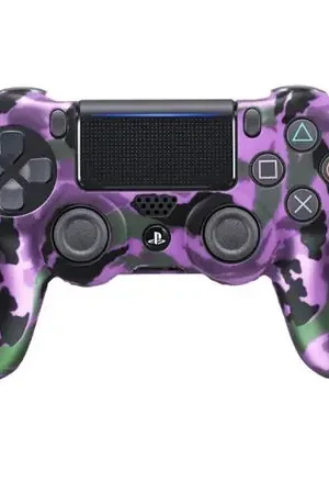 Funda para Mando PS4 Dualshock 4 Morado Camuflado Direttamente Dal Produttore