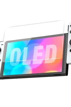 Non Perdere Protector Pantalla glass Templado Mica vidrio Nintendo Switch OLED