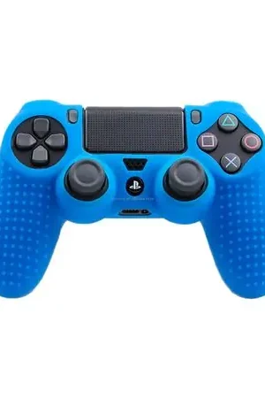 Silicone Case Azul Playstation 4 Garanzia Inclusa