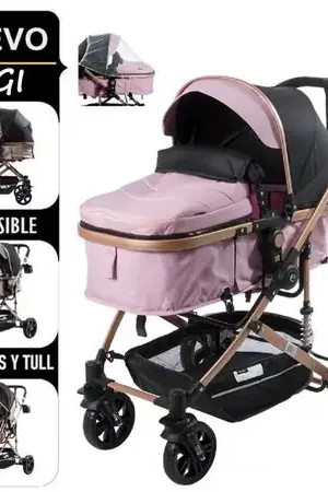 Coche de Lujo Moises Bigi con Tull rs - 141rs Bestseller