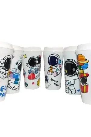 Vaso Tomatodo Astronauta con Canita y Lazo Set de 3 Direttamente Dal Produttore