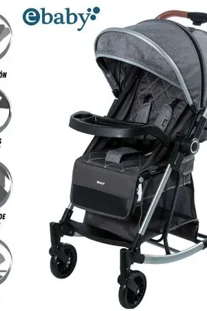 Ultimissimo Modello Coche Mecedora de Lujo BOUNCY Dark Gray