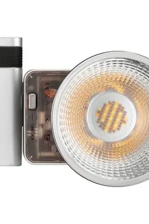 Zhiyun MOLUS X60RGB Monolight LED RGB (Combo Kit) - Luz con Batería, Control RGB, Potencia AC/Baterí Nuova Collezione