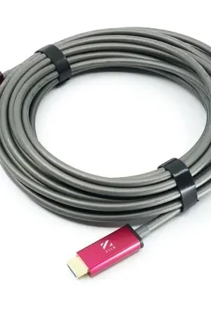 ZILR ZRHAA12 Cable HDMI Óptico Blindado 8K con Ethernet (32.8') - Resolución 8K a 60 Hz, 48 Gb/s, HD Compra Adesso