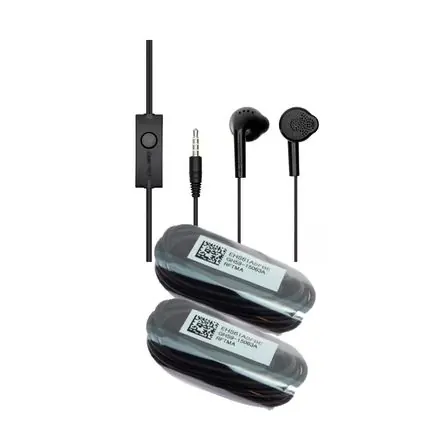 2pcs Audifonos Samsung Bass 3.5 Handfree Negro Acquista Ora