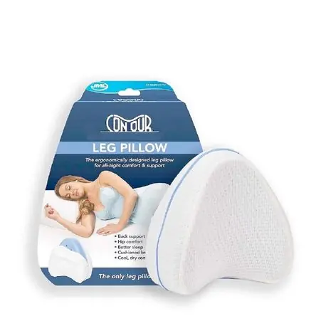 Saldi Almohada para Pierna y Rodilla On Our  Viscoelástica 25cm x 23cm Pack  2 Unidades