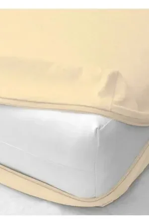 Spedizione Espresso Forro de colchón 100 % algodón bramante king ivory Lima Tienda