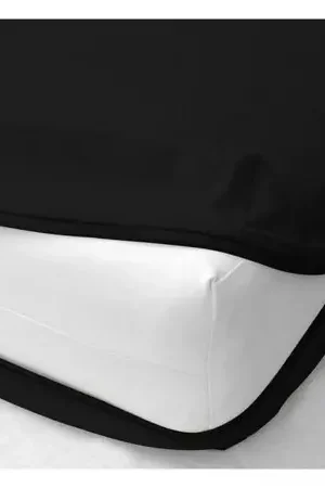 Bestseller Forro de colchón 100 % algodón bramante king negro Lima Tienda