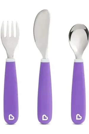 21150 SET DE CUBIERTOS DE ENTRENAMIENTO MORADO Premium