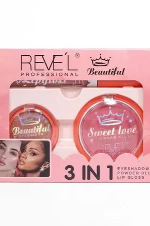 3 EN 1 SET MAQUILLAJE BEAUTIFUL TONO 2 Di Tendenza