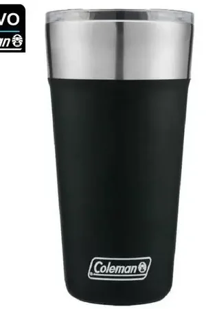 Moderno Vaso de Acero Inoxidable Coleman-Brew-Negro 532ml